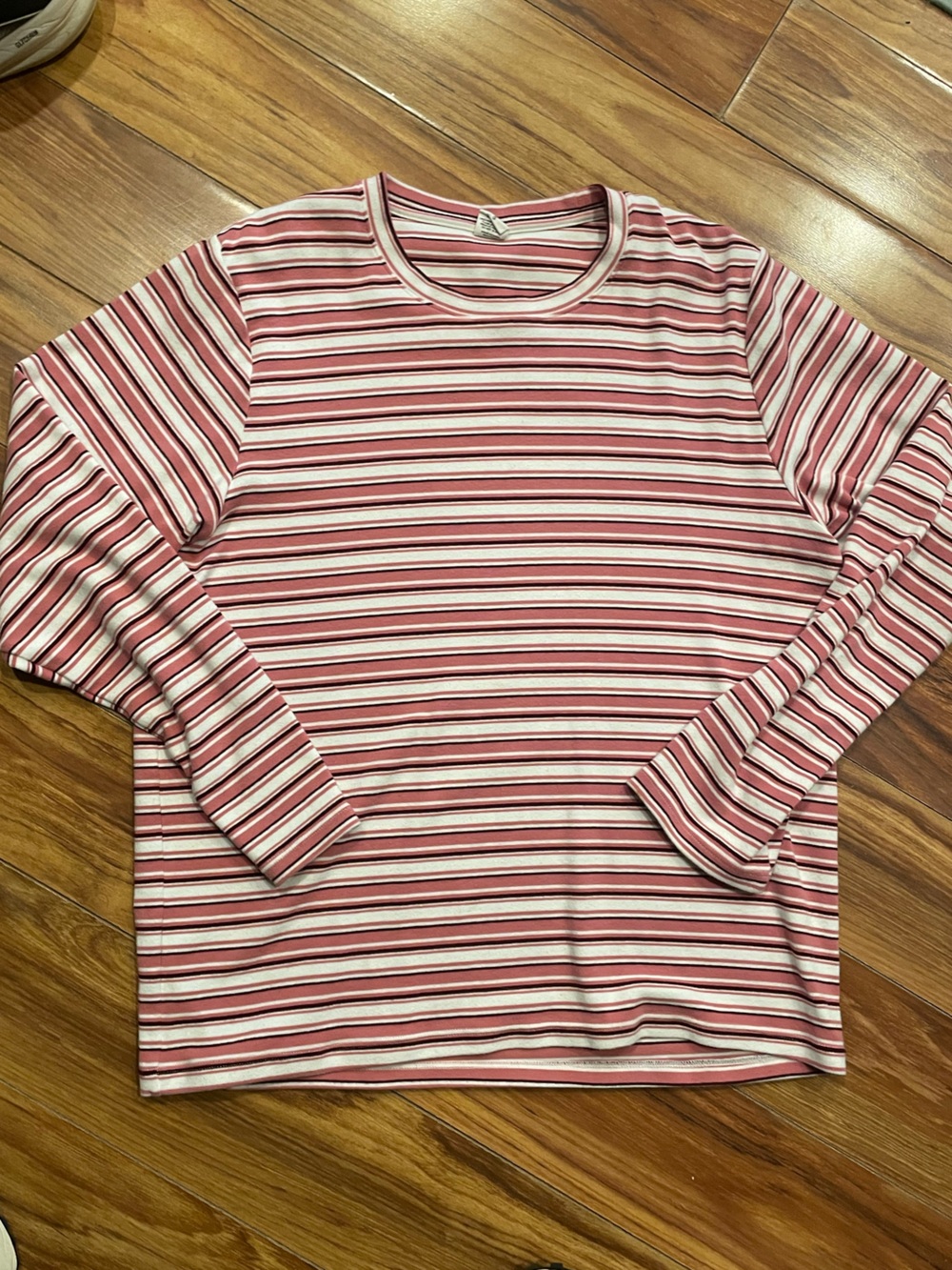 SET Active x Parke Stripped long sleeve shirt
